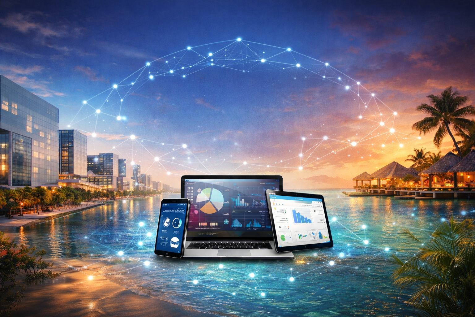 Digital transformation connecting Maldives resorts and cities through technology